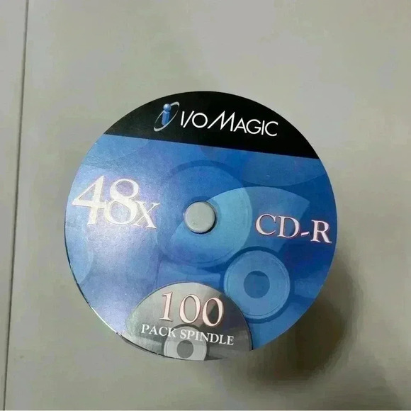 New I/O Magic 48X CD-R 100 pack Spindle 700 MB 80 Minutes 1~ 48x Compatible - Picture 3 of 6